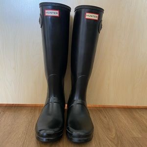 Hunters Women’s Original Tall Black Rain Boots